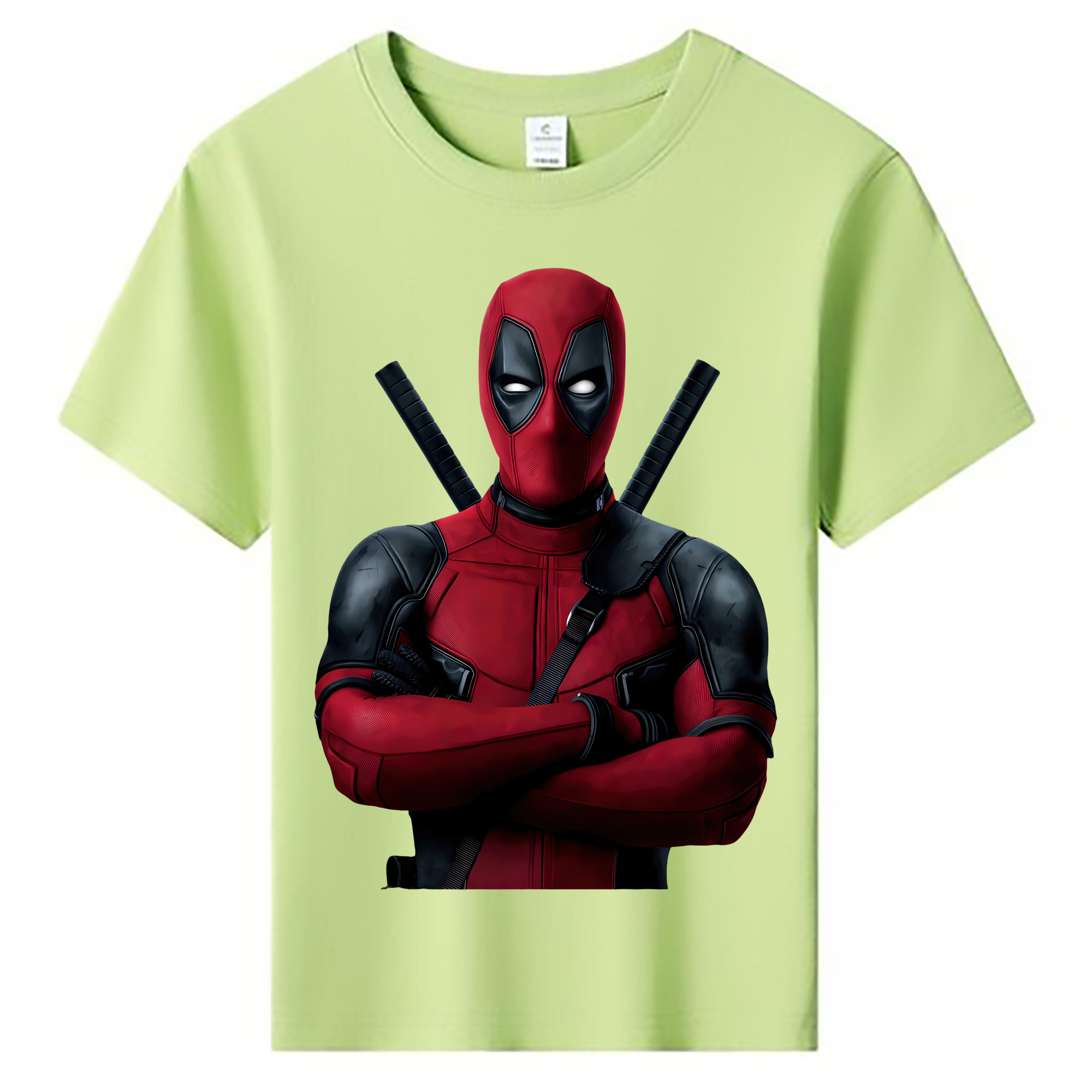 （画像用） Deadpool デッドプール 綿100％キッズTシャツ（フロントプリント）